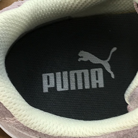 Puma Iconic Composite Toe Work Shoes Womens 8.5 Pink Lace up Low Top - Picture 6 of 8